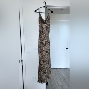 Snake skin dress
